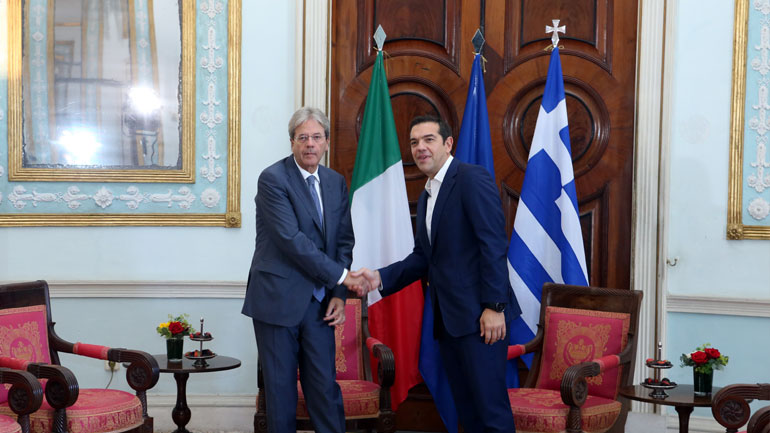 Άρχισαν οι εργασίες του Συμβουλίου Συνεργασίας Ελλάδας-Ιταλίας