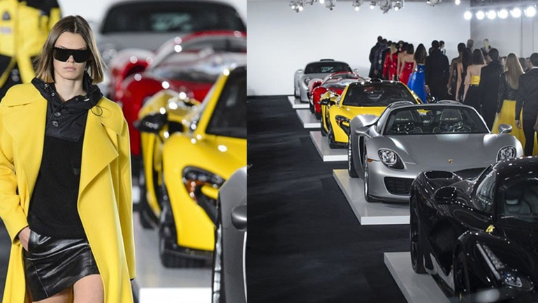 Ο Ralph Lauren παρουσίασε τη νέα του κολεξιόν στο γκαράζ με τα υπερπολυτελή αυτοκίνητά του