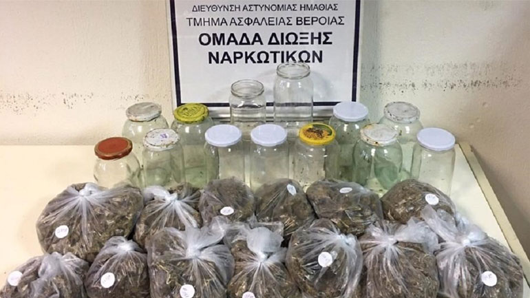 Ημαθία: Είχε θάψει στο χωράφι του την κάνναβη