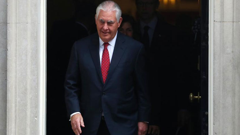 Τίλερσον: «Η βία πρέπει να τερματιστεί στη Μιανμάρ»