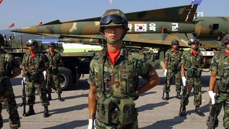 Νότια Κορέα: Ασκήσεις με πραγματικά πυρά πραγματοποίησαν οι ένοπλες δυνάμεις