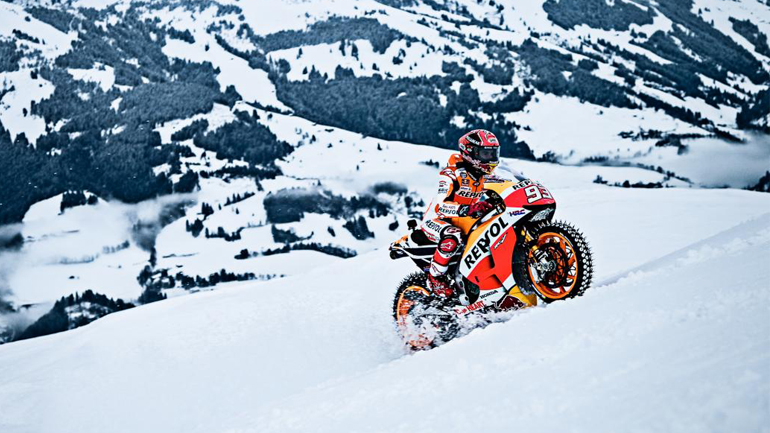 Ένα «δροσερό» throwback με το Marc Marquez