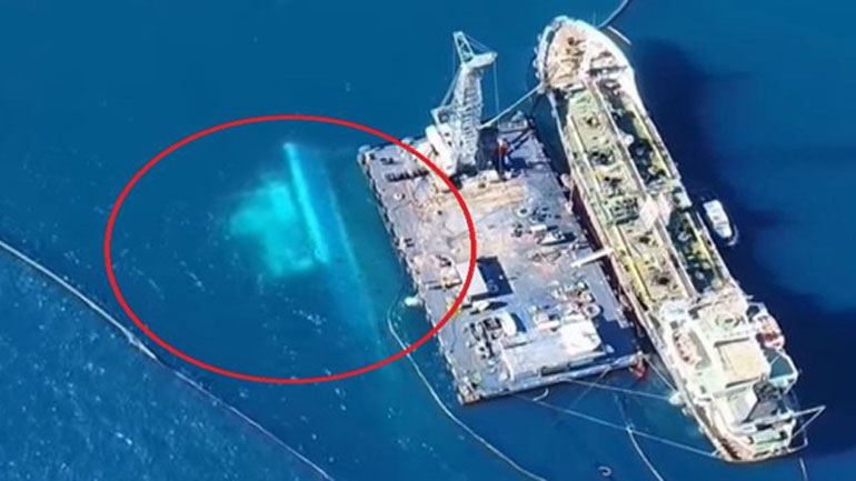 Το ναυάγιο του Αγία Ζώνη ΙΙ και οι επιχειρήσεις αντιρρύπανσης από ψηλά