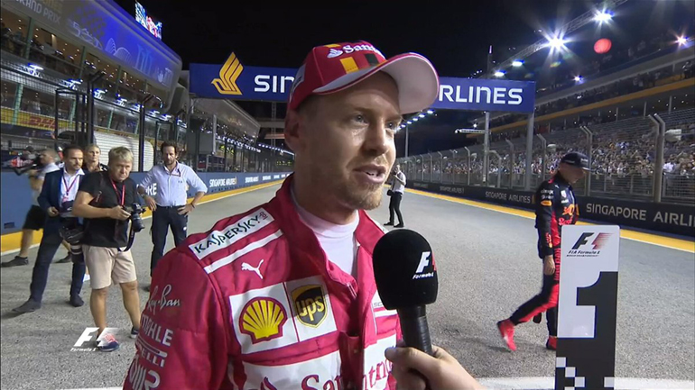 Του πάει πολύ, του Vettel, η πίστα της Σιγκαπούρης...