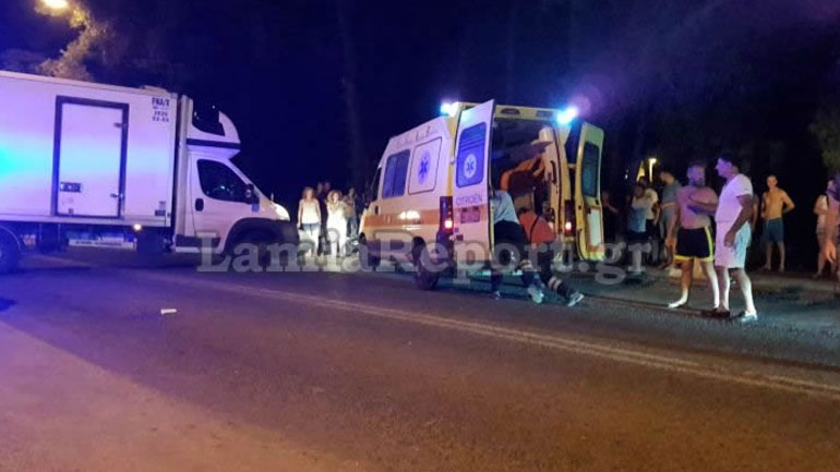 Λαμία: Σοβαρό τροχαίο με τραυματία οδηγό μηχανής