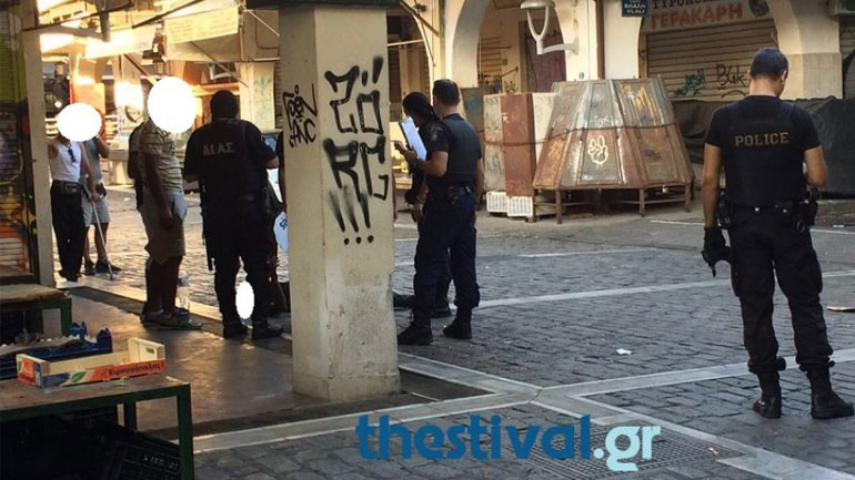 Άγρια συμπλοκή μεταξύ Πακιστανών στο κέντρο της Θεσσαλονίκης