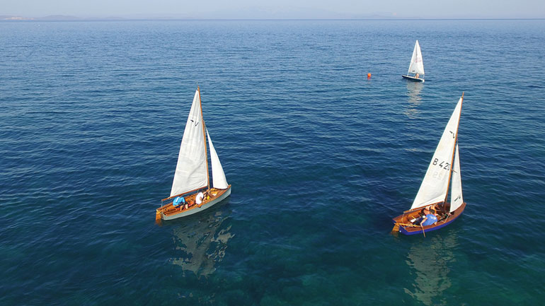 Ιστιοπλοϊκός αγώνας παραδοσιακών ξύλινων σκαφών στη Χίο