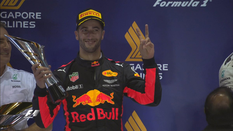 Ακόμη ένα βάθρο για τον Ricciardo