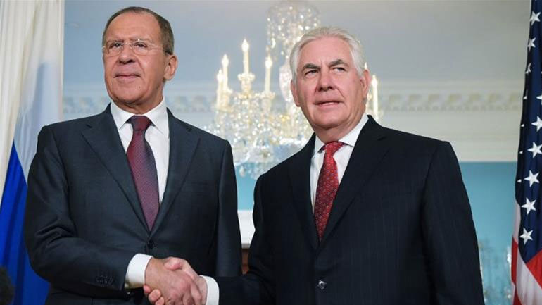 Τηλεφωνική επικοινωνία Τίλερσον – Λαβρόφ για τη Συρία