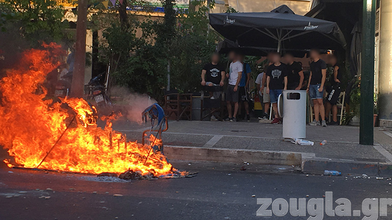 Ένταση και επεισόδια μεταξύ οπαδών στο Περιστέρι – 10 προσαγωγές