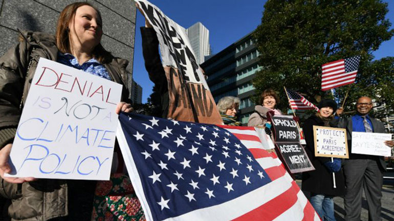 ΗΠΑ: Αποχωρούν από τη συνθήκη του Παρισιού, αν δεν αλλάξουν οι όροι της