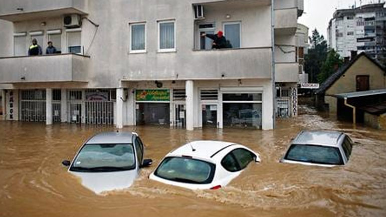 Ακραία καιρικά φαινόμενα σε Ρουμανία, Σερβία και Κροατία