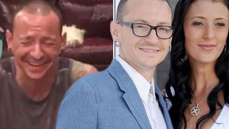Η χήρα του Chester Bennington δημοσιεύει βίντεο με τον σύζυγό της λίγο πριν αυτοκτονήσει