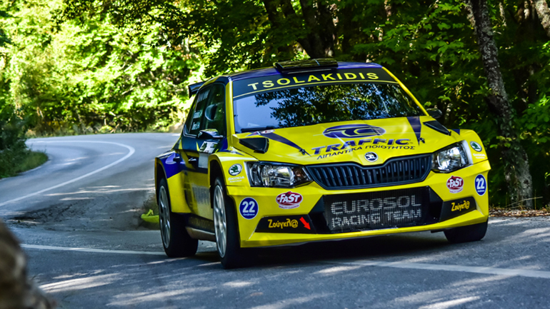 Ράλι ΔΕΘ: Πήρε κεφάλι στη βαθμολογία ο Τσολακίδης