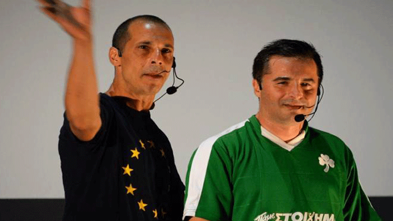 Η πολιτική σάτιρα «Alexis & Yanis» του Αλέξανδρου Κολλάτου στο Κολωνάκι