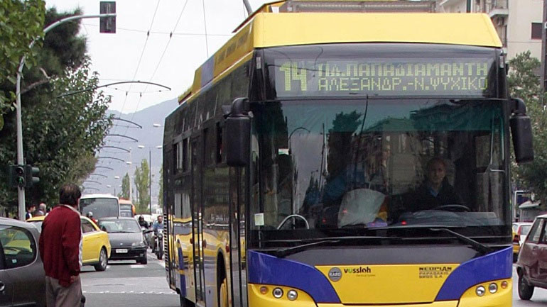 Στάση εργασίας σήμερα στα λεωφορεία και τρόλεϊ