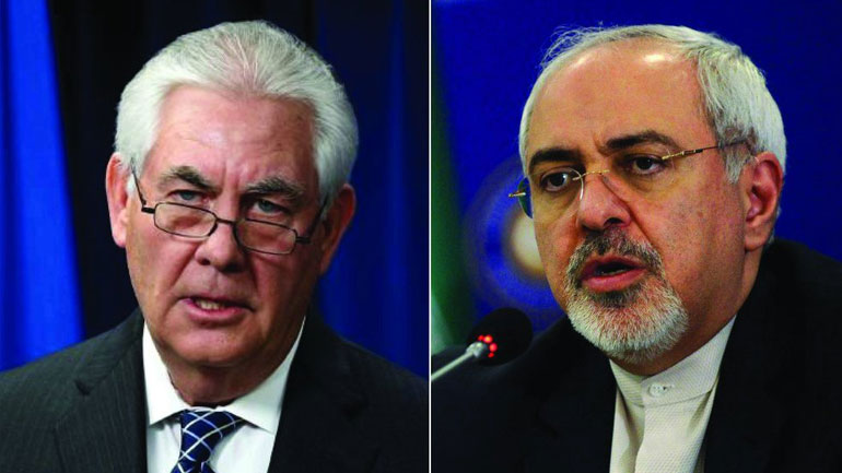 Συζήτηση μεταξύ Τίλερσον και Ζαρίφ στη Γενική Συνέλευση των Ηνωμένων Εθνών