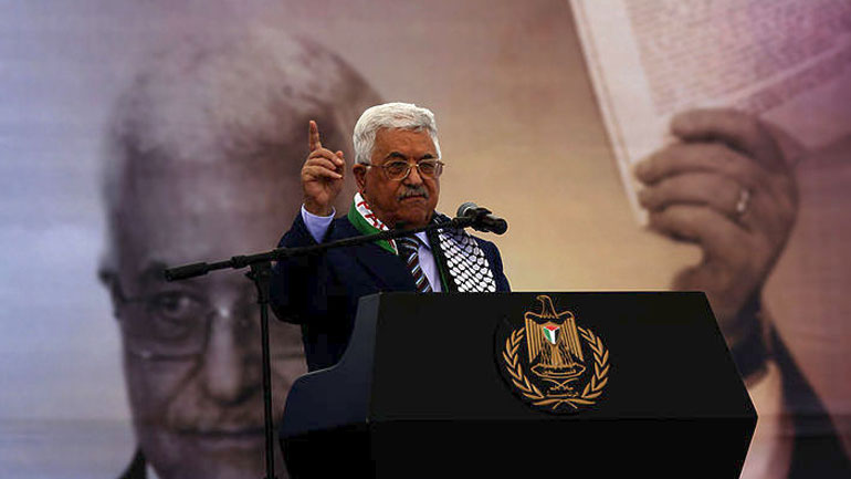 Αμπάς: Η ειρήνη στη Μέση Ανατολή είναι πιο κοντά μετά τη δέσμευση Τραμπ