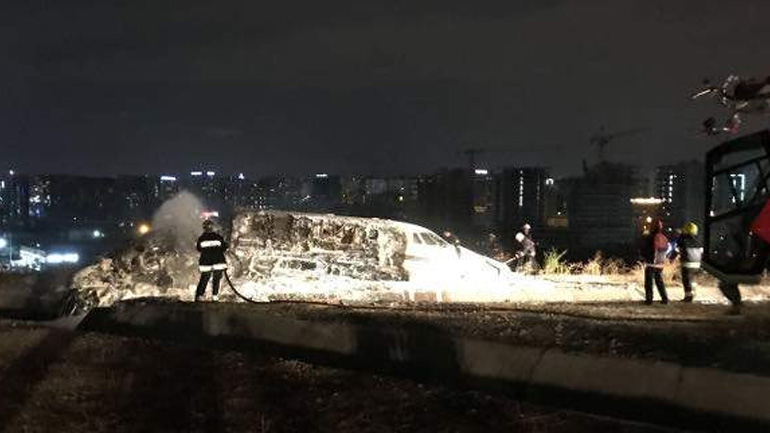 Αποκαταστάθηκε η λειτουργία του αεροδρομίου Ατατούρκ έπειτα από τη συντριβή ιδιωτικού αεροσκάφους