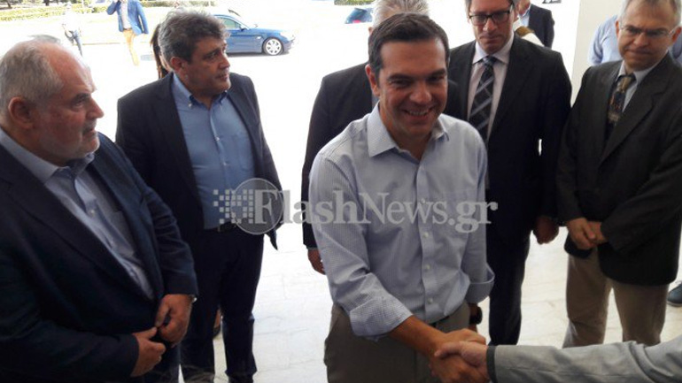 Επίσκεψη Τσίπρα στο Ίδρυμα Τεχνολογίας και Έρευνας στην Κρήτη