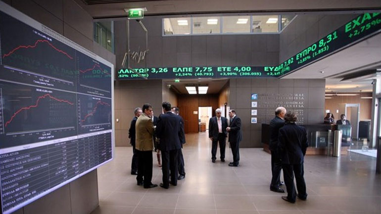 Ανοδικές τάσεις στο Χρηματιστήριο Αθηνών