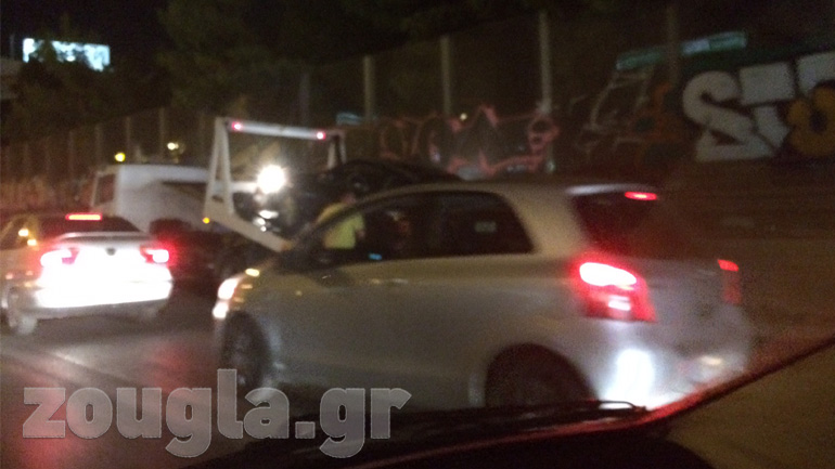 Καταδίωξη υπόπτου οχήματος στον Κηφισό προκάλεσε μποτιλιάρισμα χιλιομέτρων – Προσήχθησαν δύο άτομα