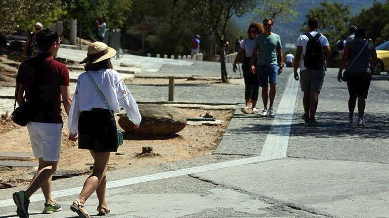 Ξεπέρασαν τα 13 εκατ. οι τουρίστες στο επτάμηνο Ιανουαρίου -Iουλίου