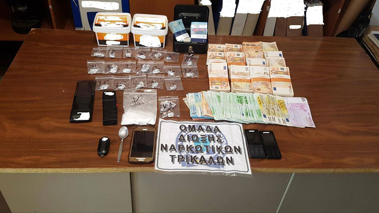 Τρίκαλα: Στον ανακριτή σήμερα ο 43χρονος επιχειρηματίας που συνελήφθη με κοκαΐνη