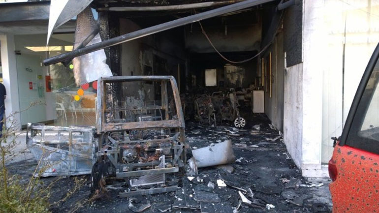 Έκρηξη βόμβας σε κατάστημα στη Λεμεσό