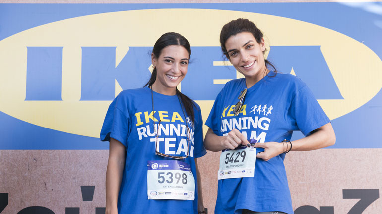 H ΙΚΕΑ του Ομίλου FOURLIS είναι και φέτος επίσημος υποστηρικτής της διοργάνωσης Ioannina Lake Run