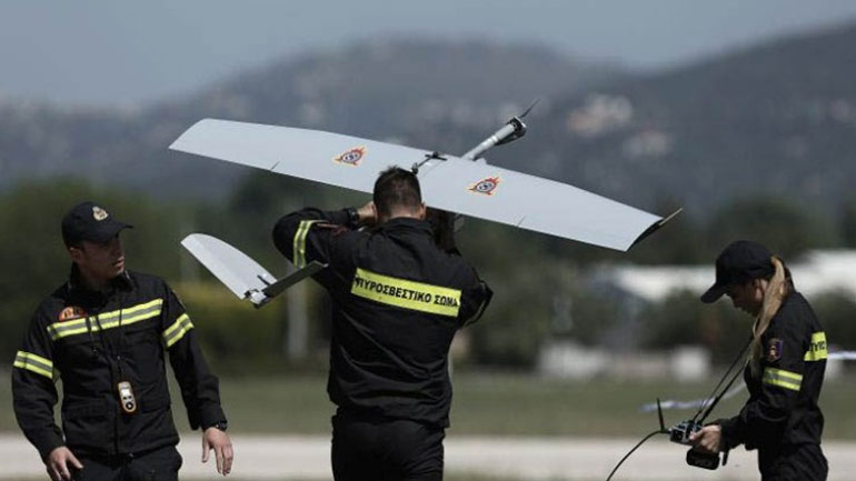 Πτήσεις με drone για την προστασία των δασών της Ρόδου Πτήσεις με drone για την προστασία των δασών της Ρόδου