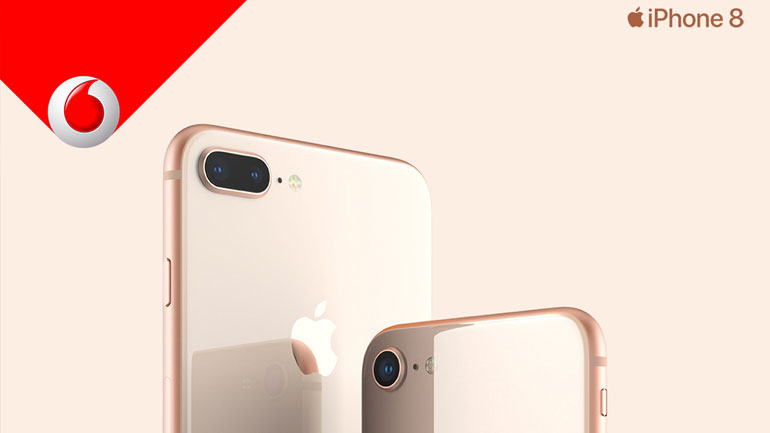 Ξεκινούν οι προπαραγγελίες για τα νέα iPhone 8 & 8 Plus από τη Vodafone