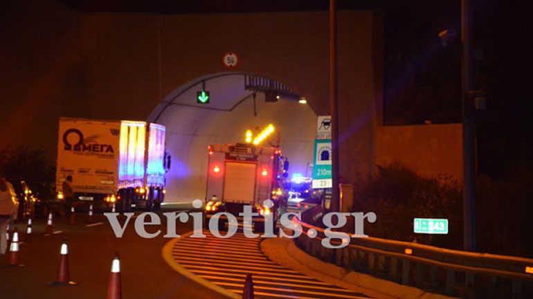 Θανατηφόρο τροχαίο στην Εγνατία Οδό