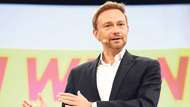 FDP: «Δεν θέλουμε νέους προϋπολογισμούς για μεταφορές χρημάτων στην Ευρώπη»