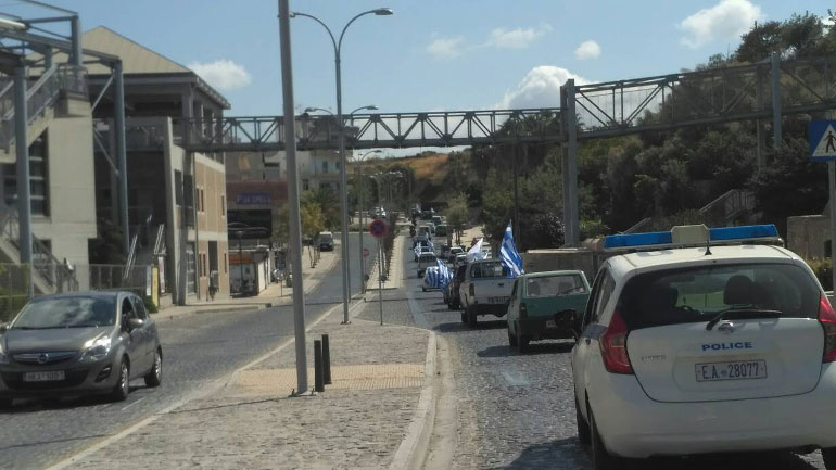 Τον χαβά τους οι οπαδοί του Σώρρα: Έκαναν αυτοκινητοπομπή στο Ηράκλειο