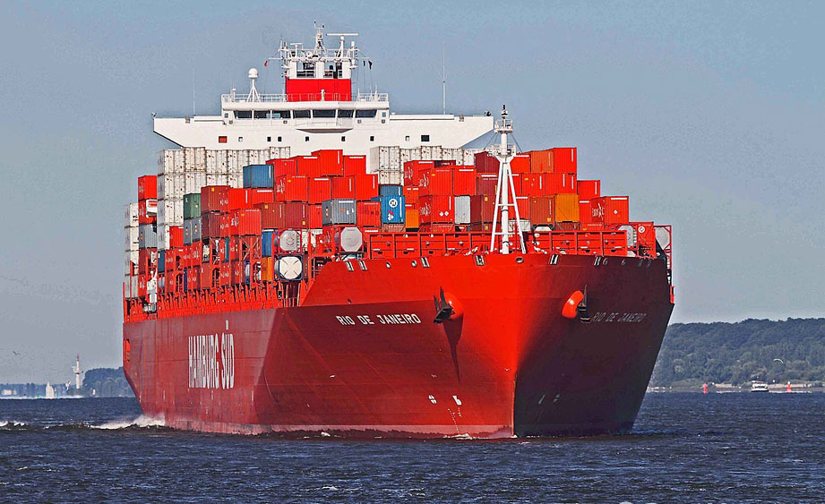 Πλοίο από τη Βραζιλία της εταιρείας Ηamburg