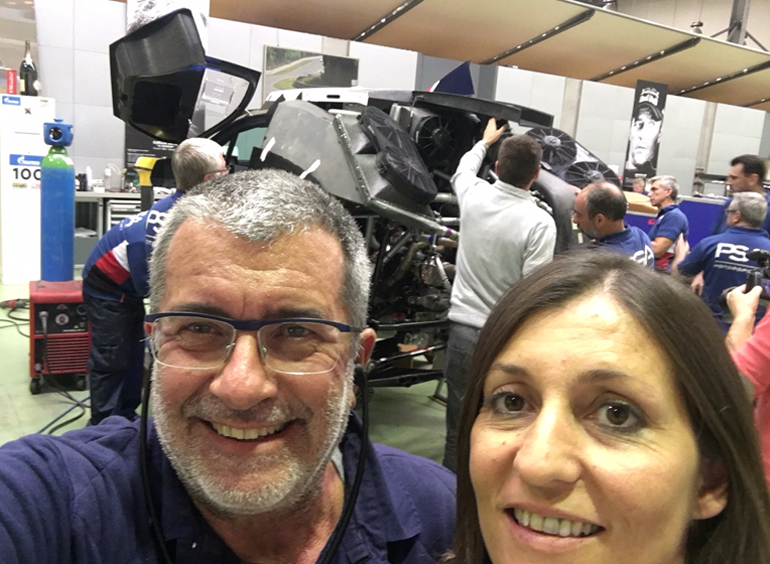 Κορίνα Βαλυράκη και Στράτης Χατζηπαναγιώτου στα άδυτα της PSA