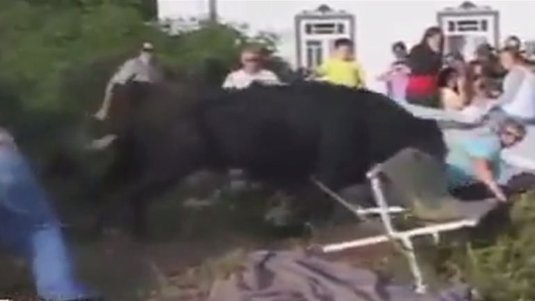 Το βίντεο που έγινε  viral: H “εκδίκηση” ενός βασανισμένου ταύρου!