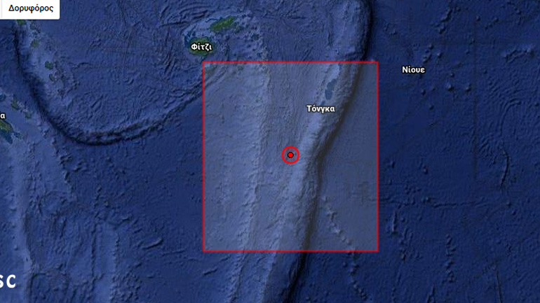 Σεισμός 6,4R ανοικτά των νήσων Φίτζι