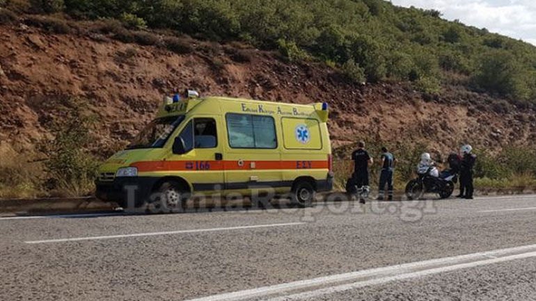 Λαμία: Άνδρας εντοπίστηκε να κοιμάται στην άκρη της εθνικής οδού