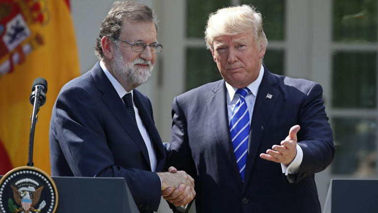 Τραμπ: «Η Ισπανία είναι μια μεγάλη χώρα και πρέπει να παραμείνει ενωμένη»