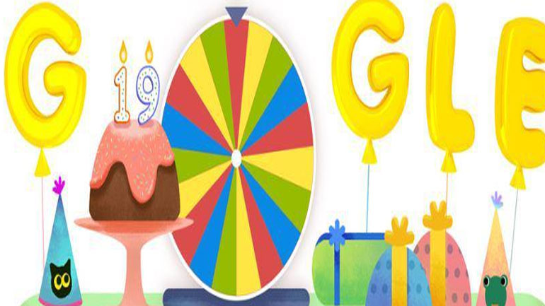 Η Google έχει γενέθλια και τα γιορτάζει με έναν τροχό έκπληξη