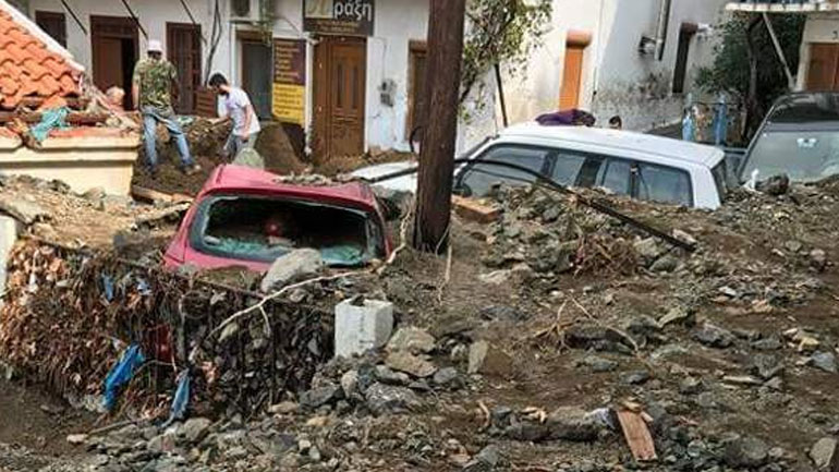 Επί ποδός ο κρατικός μηχανισμός για την καταγραφή των ζημιών στη Σαμοθράκη