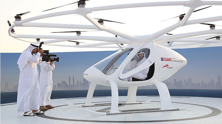 Η πρώτη πτήση ιπτάμενου ταξί πραγματοποιήθηκε με επιτυχία