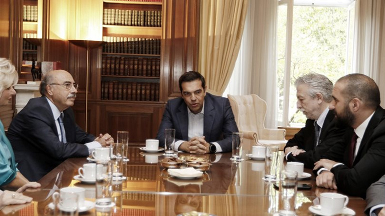 Εθιμοτυπική συνάντηση του πρωθυπουργού με νέα ηγεσία του Αρείου Πάγου