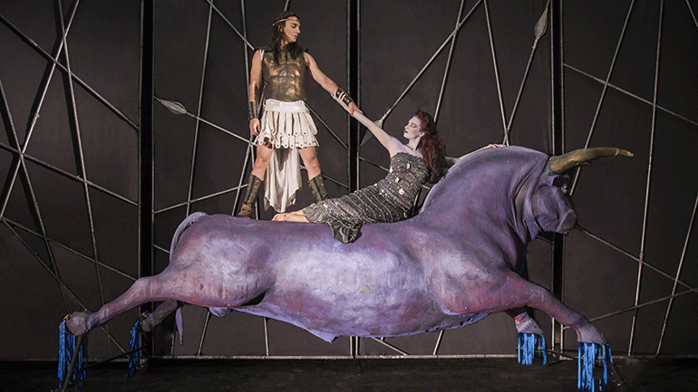 «Θησέας και Αριάδνη στο Νησί των Ταύρων» στο Θέατρο Κολοσσαίον