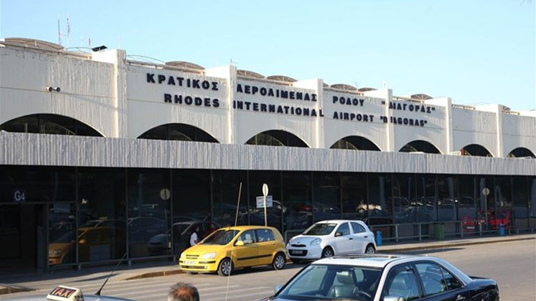 Έκλεισε προσωρινά το αεροδρόμιο Ρόδου