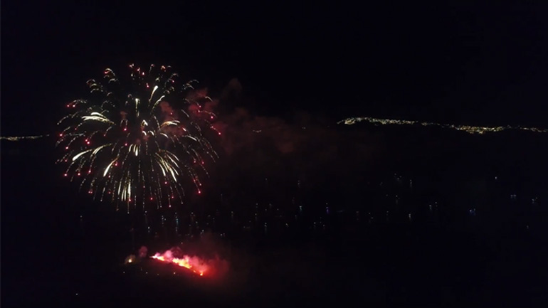 Ηφαίστεια 2017: Η καθηλωτική αναπαράσταση της έκρηξης του ηφαιστείου της Σαντορίνης