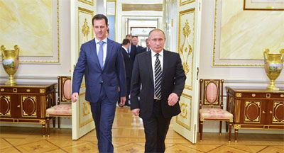 Μπασάρ Αλ Άσαντ - Βλαντίμιρ Πούτιν