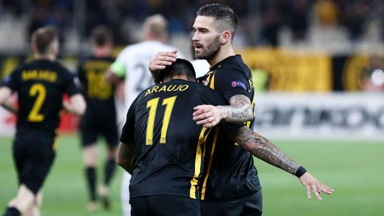 ΑΕΚ: Υποψήφιος για παίκτης της αγωνιστικής στο Europa League ο Λιβάγια